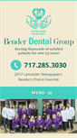 Mobile Screenshot of benderdentalgroup.com